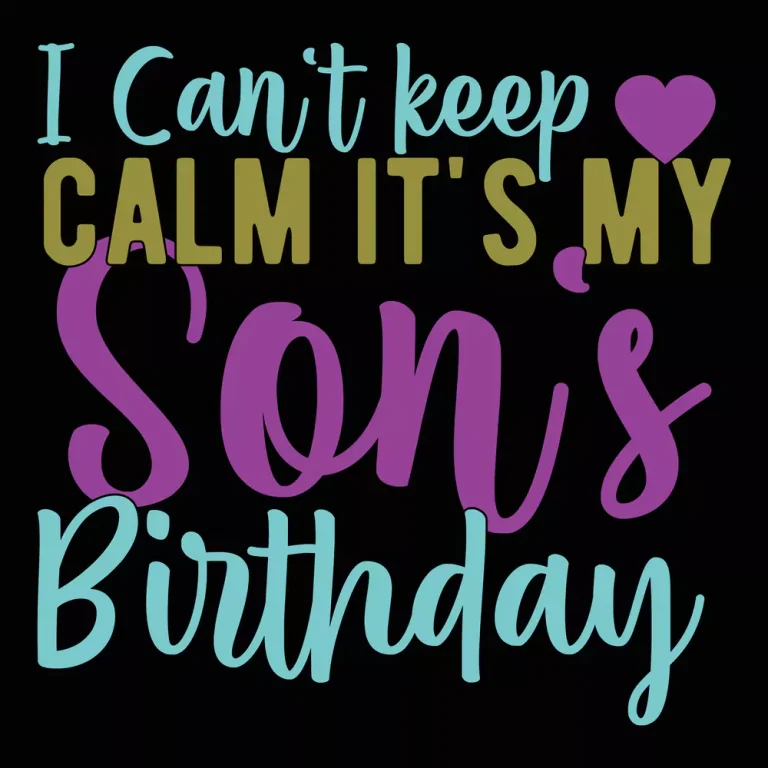 Heartfelt Birthday Wishes for Son from Mother