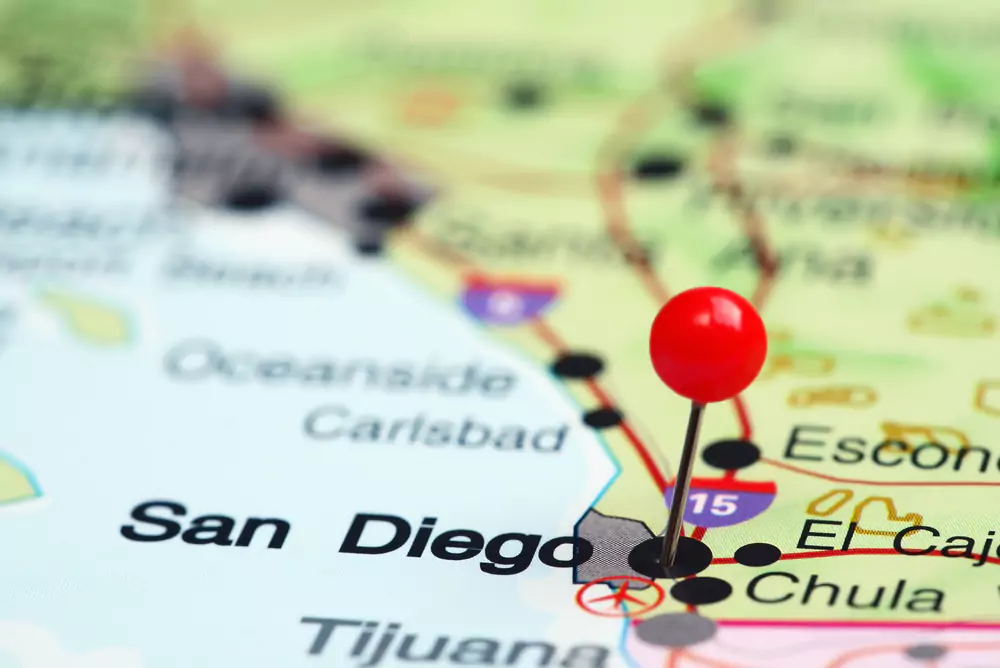 San Diego Zip Code List & Map