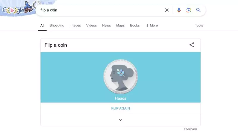 Google Coin Flip