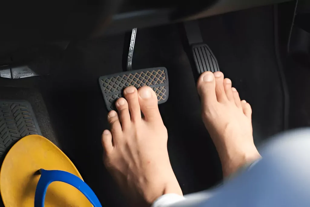 Is It Illegal to Drive Barefoot